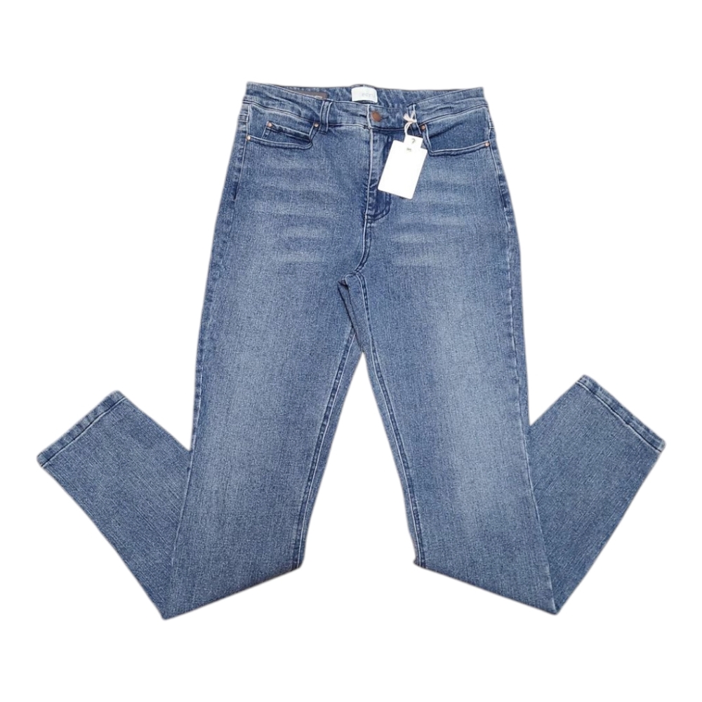 Ecru Melrose Classic Skinny Jean Medium Wash Womens 26 NWT